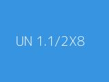 UN 1.1/2X8 